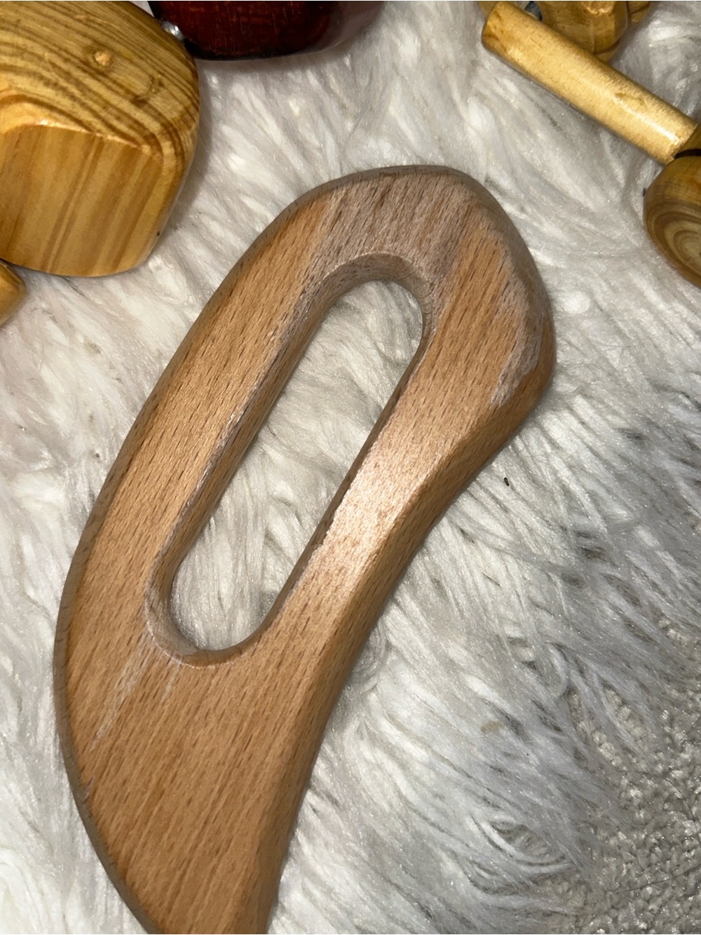 Na.c health Wooden Massage Roller Set - Natural Wood - Picture 9 of 10